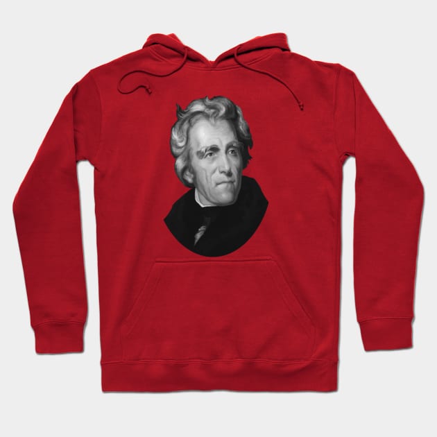 President Andrew Jackson Hoodie by warishellstore